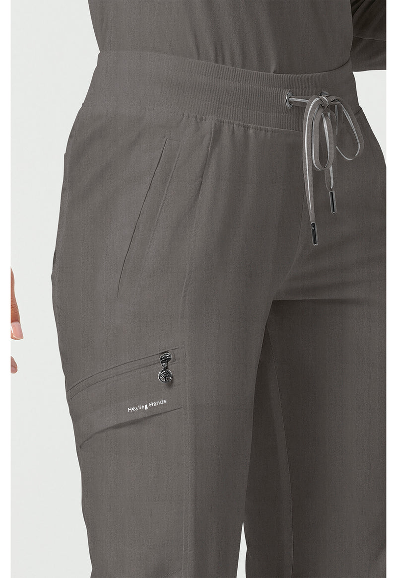 Heather Gray - Women's Toby Jogger Scrub Pants – Regular (View 3)