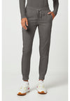 Heather Gray - Healing Hands Purple Label Women Scrub Pants - Front View