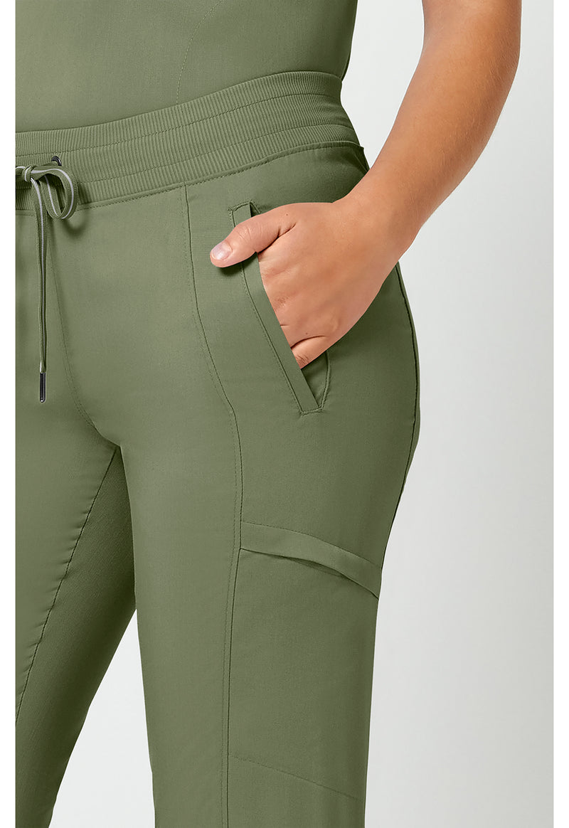 Olive - Women's Toby Jogger Scrub Pants – Regular (View 4)