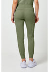 Olive - Healing Hands Purple Label Women Scrub Pants - Back View
