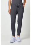 Pewter - Healing Hands Purple Label Women Scrub Pants - Front View