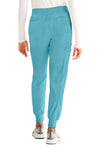 Spectra Blue - Healing Hands Purple Label Women Scrub Pants - Back View