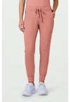 Velvet Peach - Healing Hands Purple Label Women Scrub Pants - Front View
