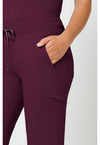 Wine - Women's Toby Jogger Scrub Pants – Regular (View 4)