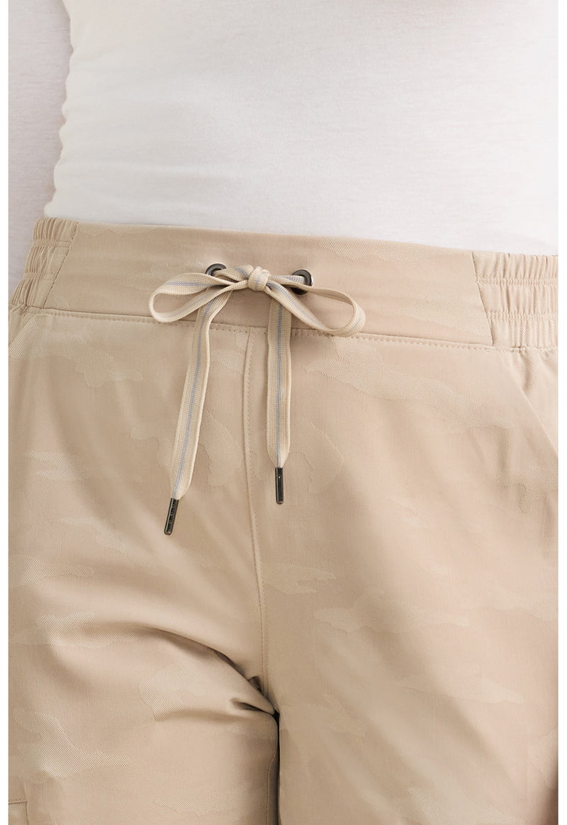 Khaki - Women's Tate Jogger Camo Scrub Pants (View 2)