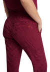 Wine - Women's Tate Jogger Camo Scrub Pants (View 3)