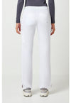 WHITE - Women's Rachel Scrub Pants – Petite (Back)