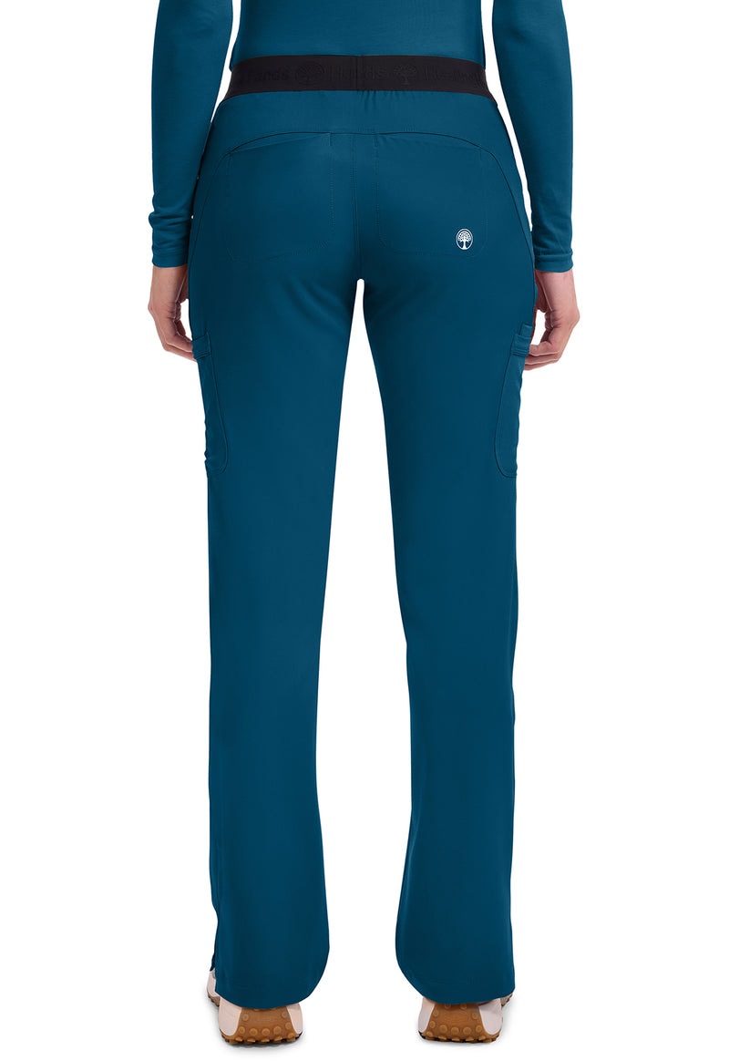 Caribbean - Women's Rachel Scrub Pants – Tall (Back)