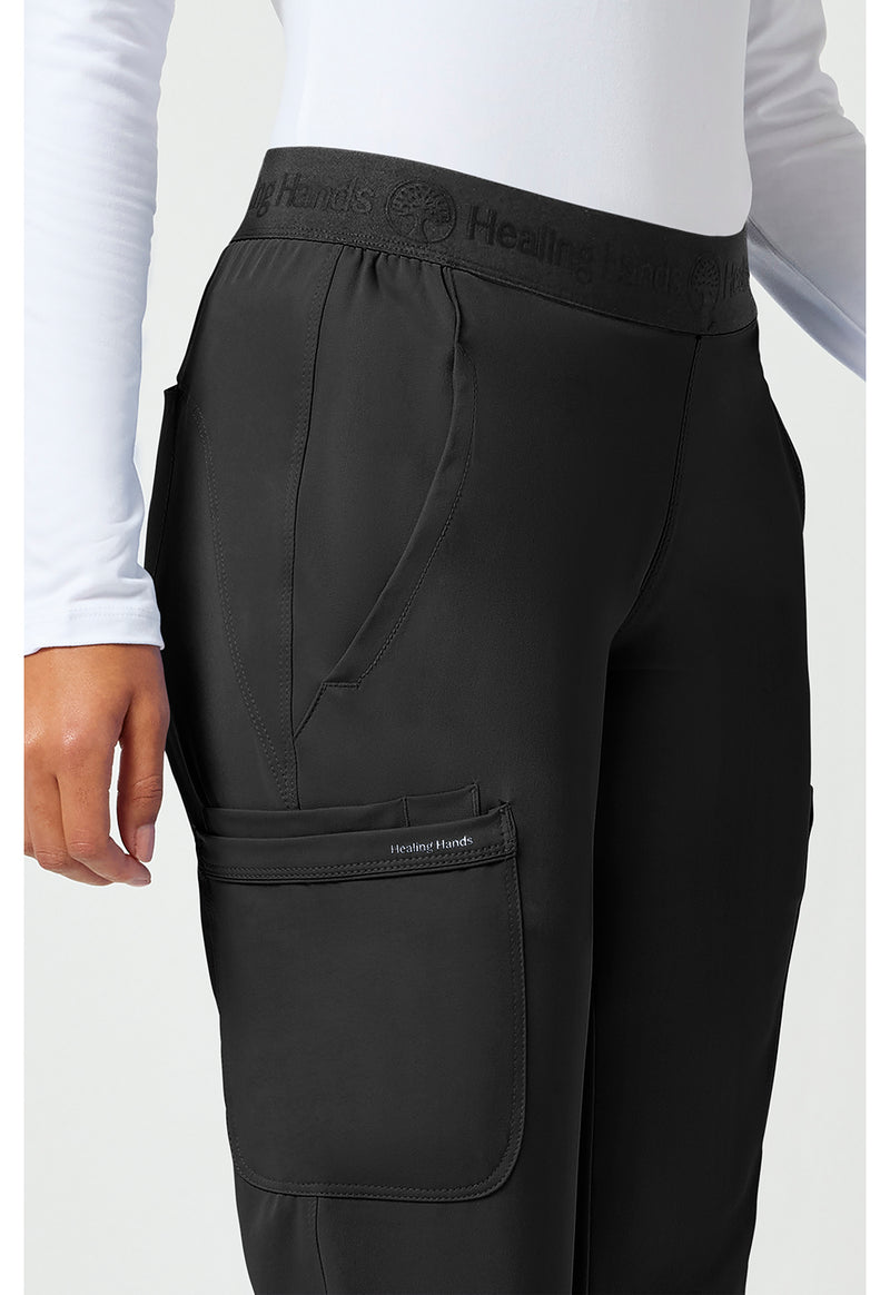 BLACK - Women's Rachel Scrub Pants – Regular (View 3)