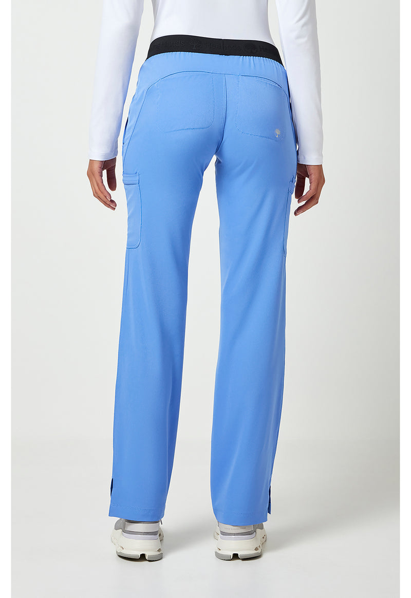 CEIL - Healing Hands Works Women Scrub Pants - Back View