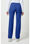 Galaxy Blue - Healing Hands Works Women Scrub Pants - Back View