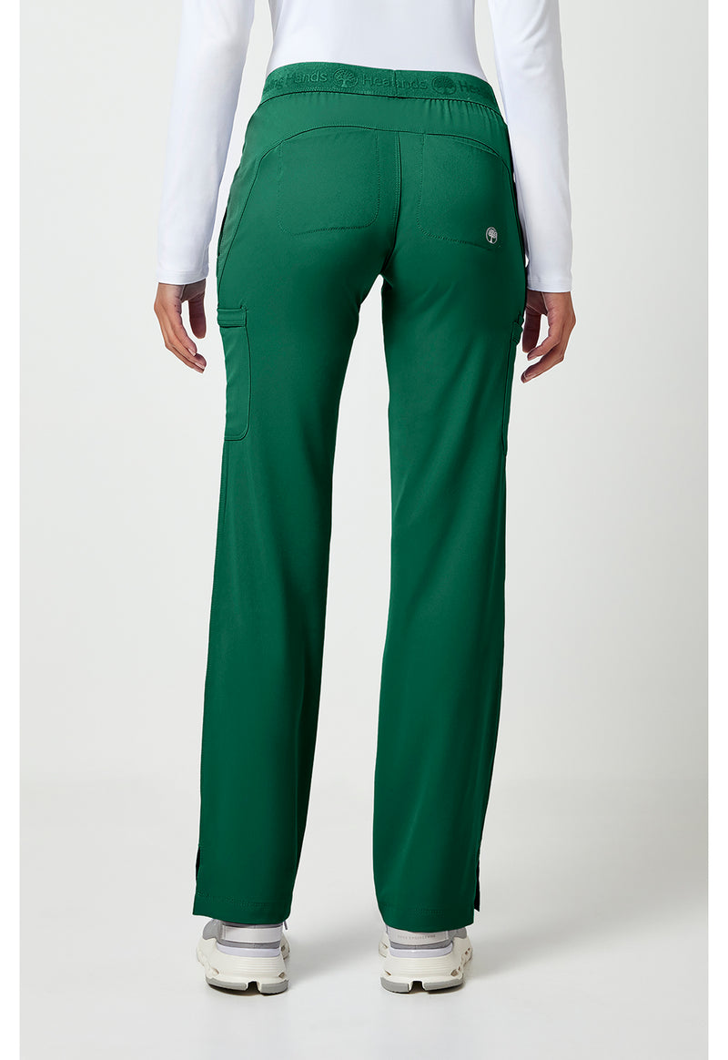 Hunter - Healing Hands Works Women Scrub Pants - Back View