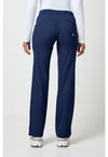 Navy - Healing Hands Works Women Scrub Pants - Back View