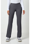 Pewter - Healing Hands Works Women Scrub Pants - Front View