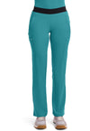 TEAL - Healing Hands Works Women Scrub Pants - Front View
