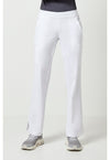WHITE - Healing Hands Works Women Scrub Pants - Front View