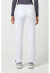 WHITE - Healing Hands Works Women Scrub Pants - Back View
