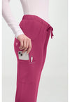 Cherry Wine - Women's Rebecca Scrub Pants – Petite (View 3)