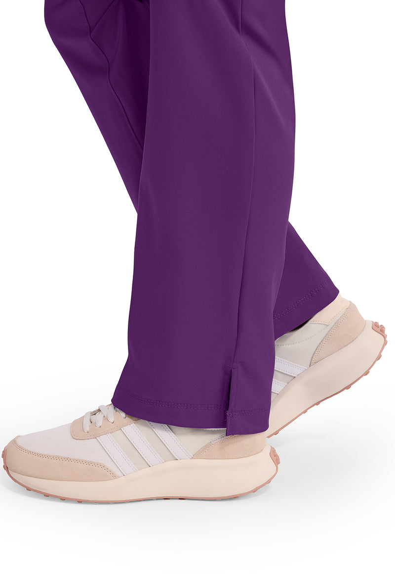 Eggplant - Women's Rebecca Scrub Pants – Petite (View 3)