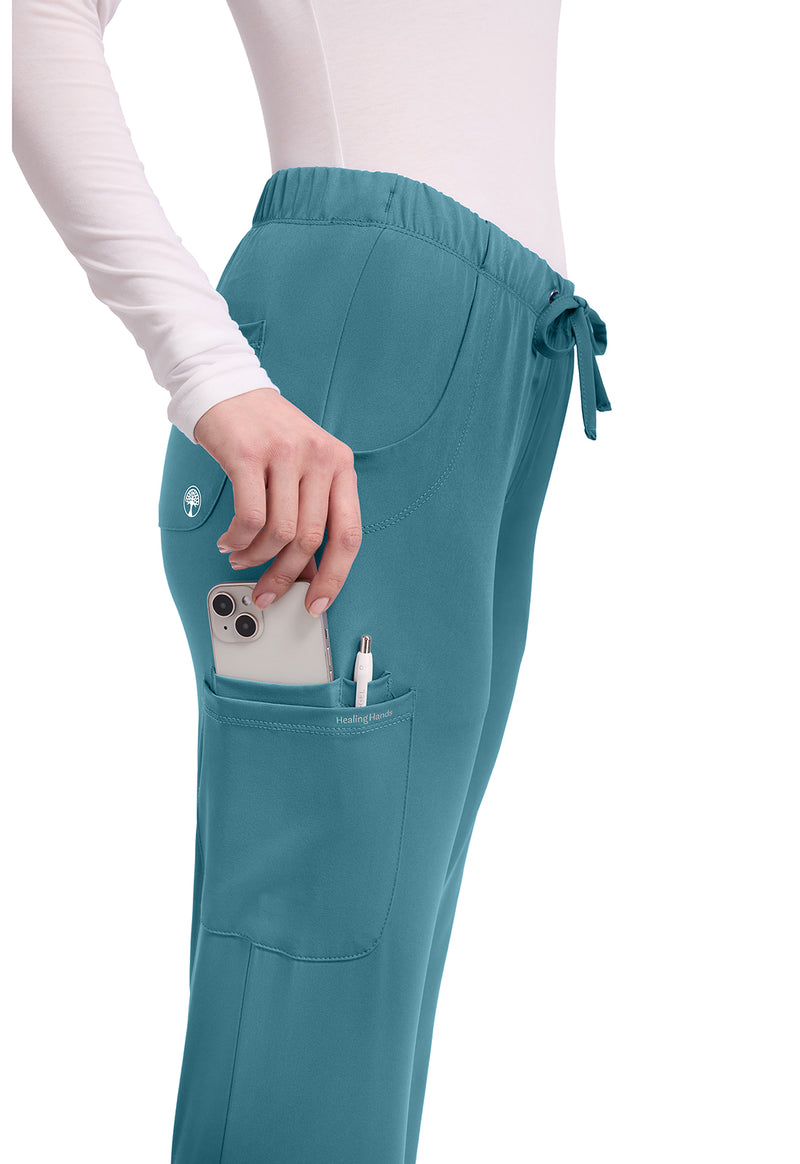 Fresh Blue - Women's Rebecca Scrub Pants – Petite (View 2)