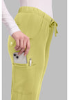 Retro Lime - Women's Rebecca Scrub Pants – Regular (View 2)