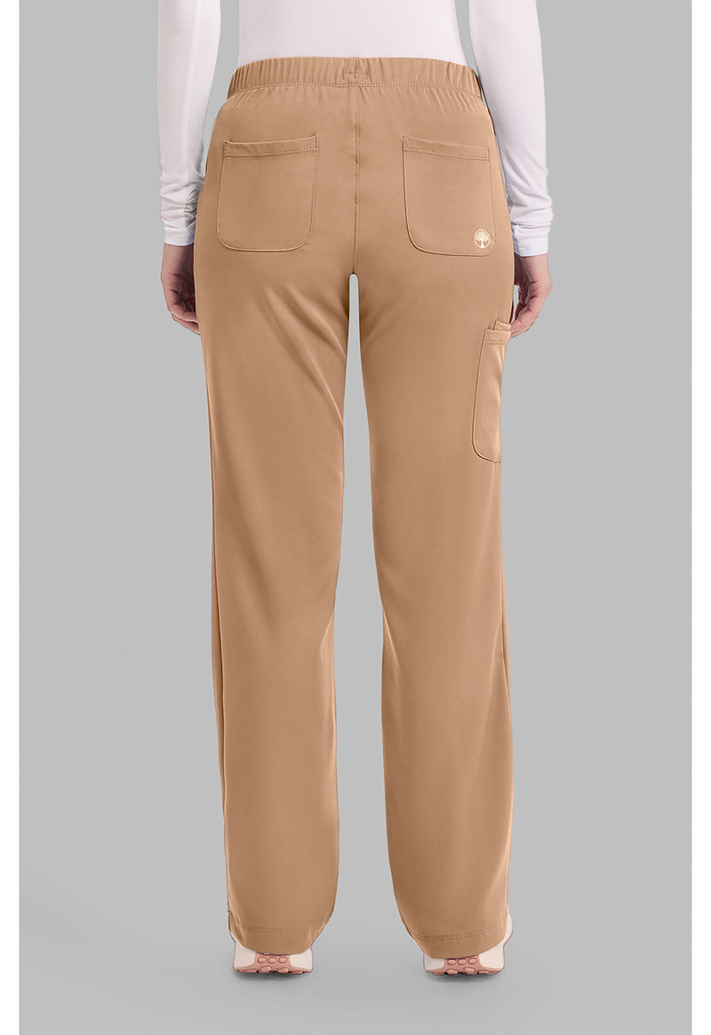 Sand Dunes - Healing Hands Works Women Scrub Pants - Back View