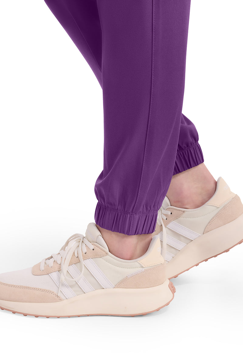 Eggplant - Women's Renee Scrub Pants – Petite (View 3)