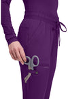Eggplant - Women's Renee Scrub Pants – Tall (View 2)