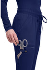 Navy - Women's Renee Scrub Pants – Tall (View 2)