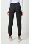 BLACK - Healing Hands Works Women Scrub Pants - Back View