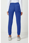 Galaxy Blue - Healing Hands Works Women Scrub Pants - Back View