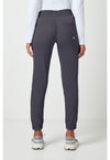 Pewter - Healing Hands Works Women Scrub Pants - Back View