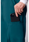 Caribbean Blue - Men's 12 Pockets Scrub Pants (View 4)