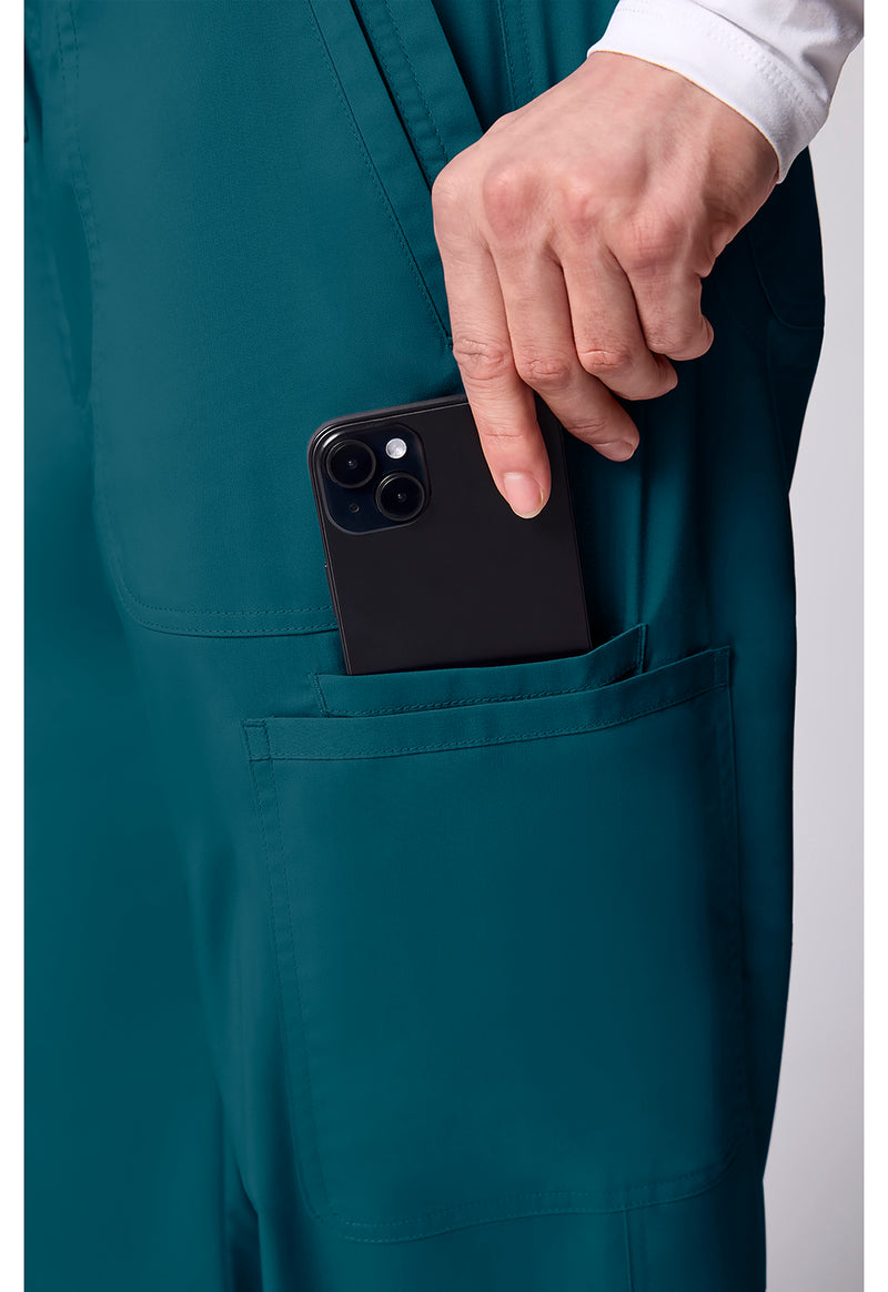 Caribbean Blue - Men's 12 Pockets Scrub Pants (View 4)