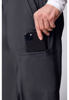 Pewter - Men's 12 Pockets Scrub Pants (View 4)