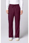 Wine - Cherokee WW Revolution Men's Scrub Pants - Front View