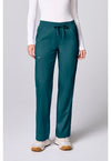 Caribbean Blue - Cherokee WW Revolution Women's Scrub Pants - Front View