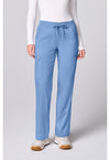 Ciel Blue - Cherokee WW Revolution Women's Scrub Pants - Front View