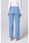 Ciel Blue - Cherokee WW Revolution Women's Scrub Pants - Back View