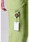 Cucumber - Women's 12 Pockets Straight Leg Scrub Pants (View 2)