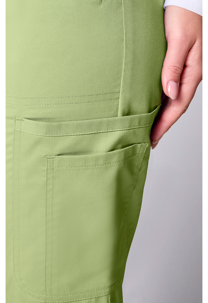 Cucumber - Women's 12 Pockets Straight Leg Scrub Pants (View 3)
