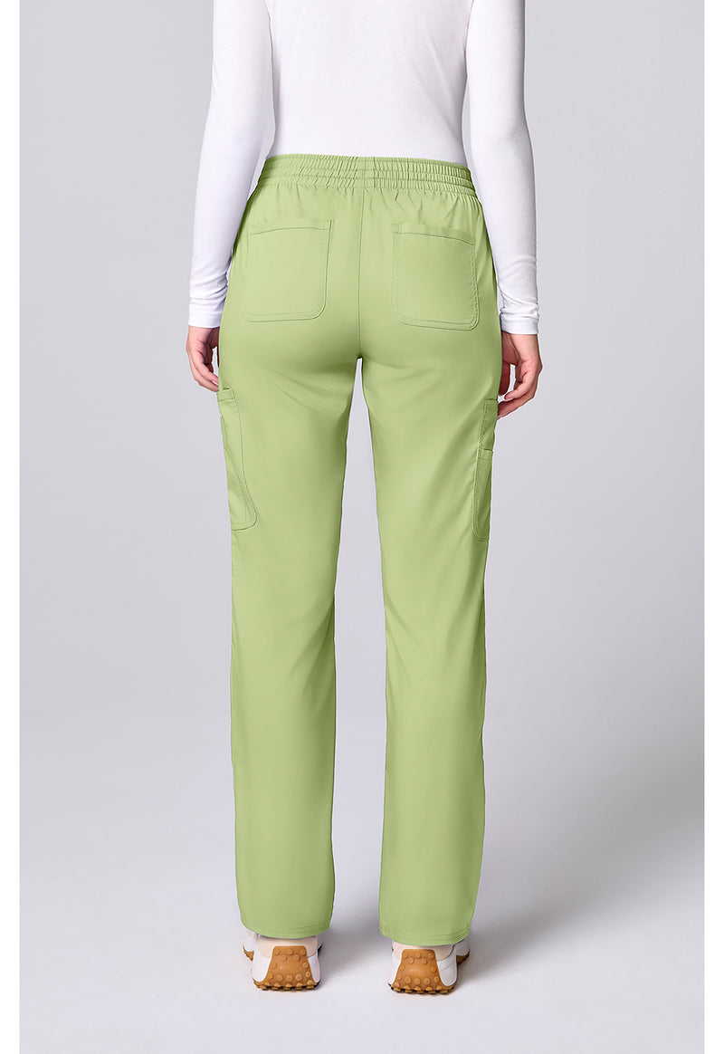 Cucumber - Cherokee WW Revolution Women's Scrub Pants - Back View