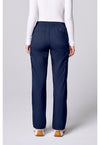 Navy - Cherokee WW Revolution Women's Scrub Pants - Back View