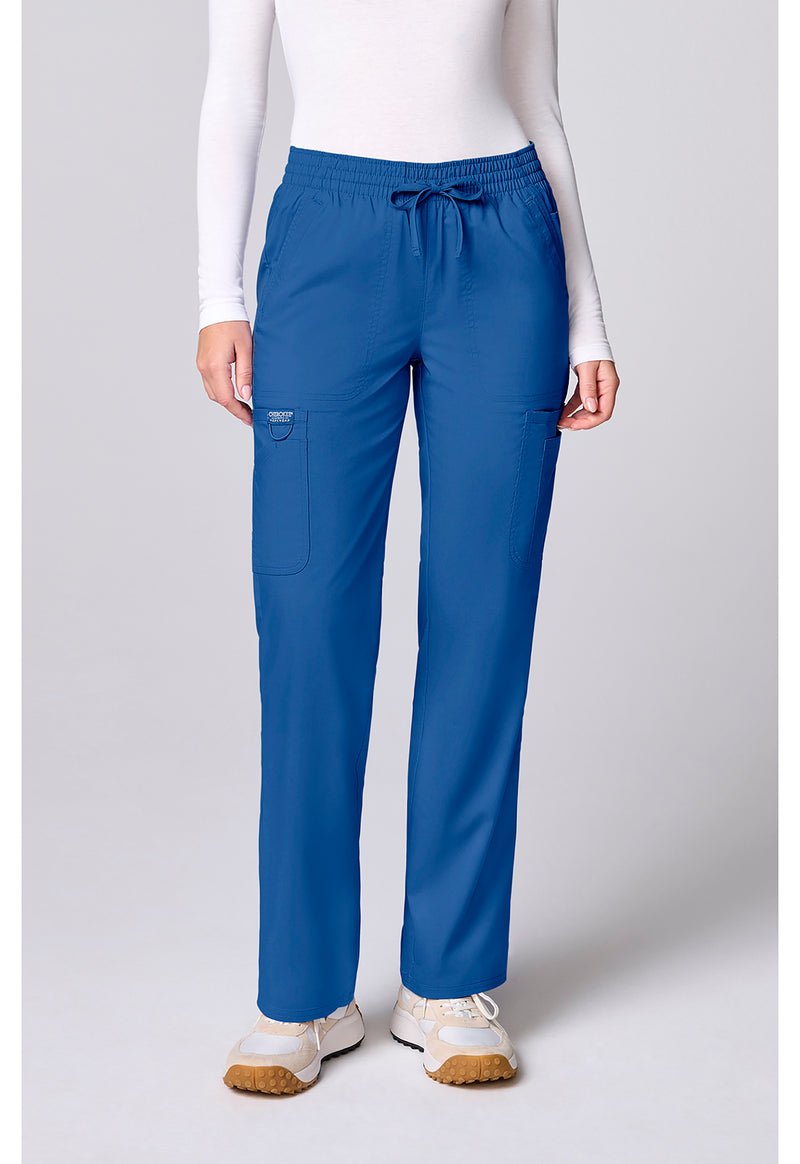 Royal - Cherokee WW Revolution Women's Scrub Pants - Front View
