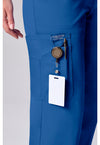 Royal - Women's 12 Pockets Straight Leg Scrub Pants (View 2)