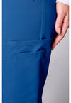 Royal - Women's 12 Pockets Straight Leg Scrub Pants (View 3)