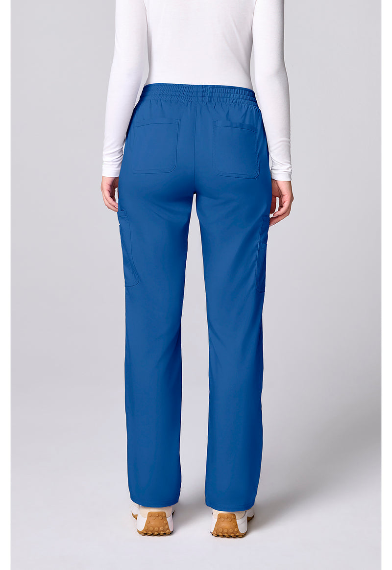 Royal - Cherokee WW Revolution Women's Scrub Pants - Back View