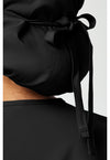 Black - Unisex Bouffant Scrub Hat (View 4)