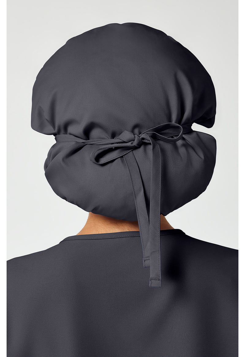 Pewter - Unisex Bouffant Scrub Hat (Back)