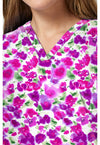 DISSOLVING BLOOMS - 2 Pocket Print Top (View 2)